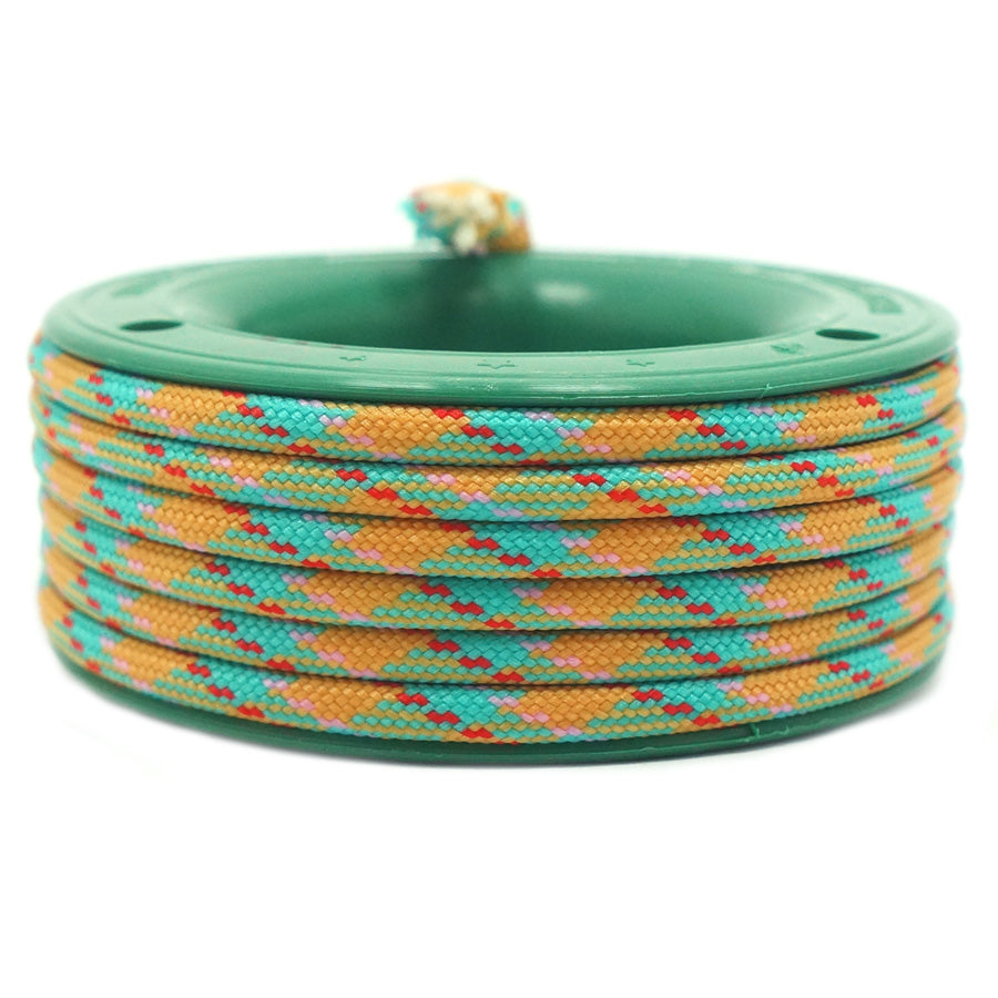 550 PARACORD MINI SPOOL - ACID GOLD CAMO