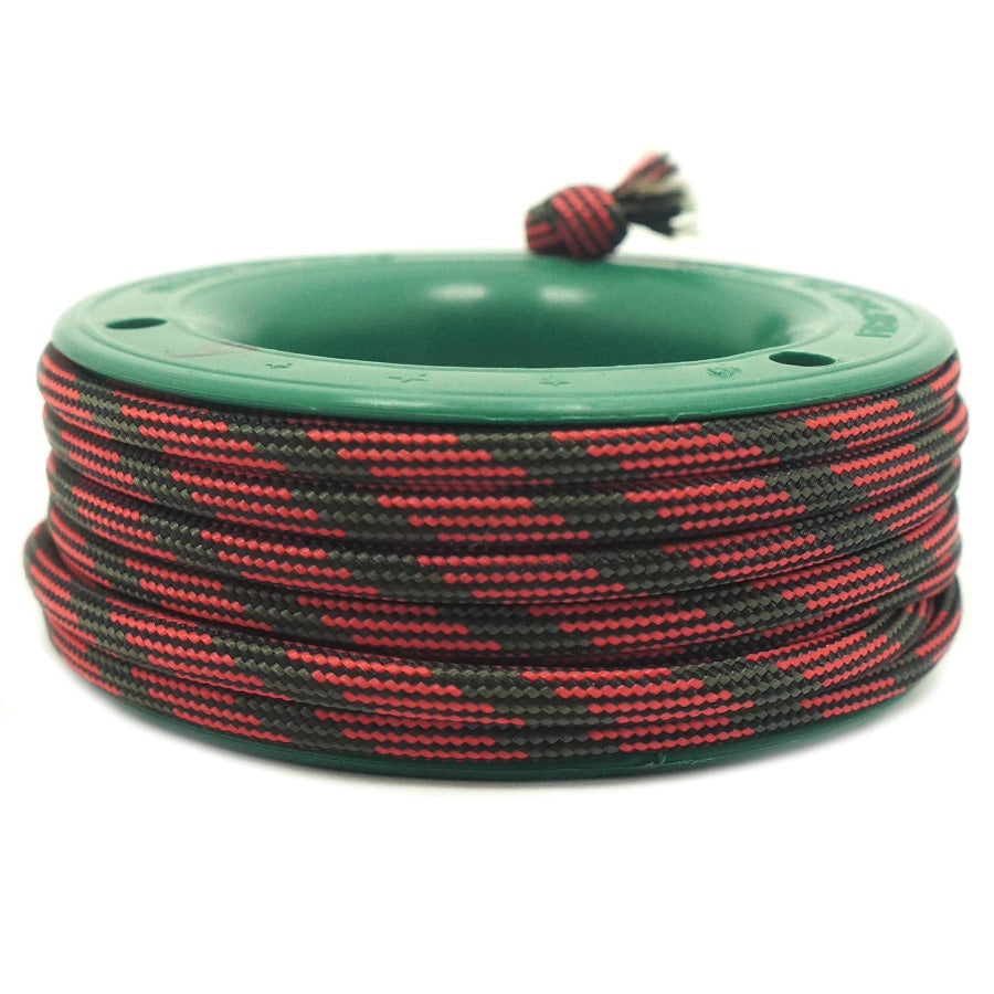 550 PARACORD MINI SPOOL - RED CAMO