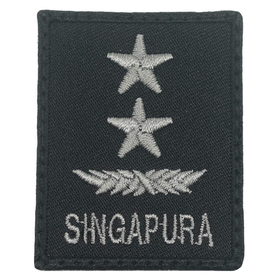MINI SAF RANK PATCH - MG (BLACK FOLIAGE)