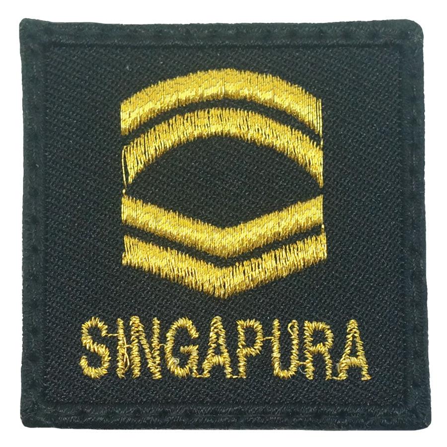MINI SAF RANK PATCH - CFC (BLACK GOLD) – Hock Gift Shop | Army Online ...