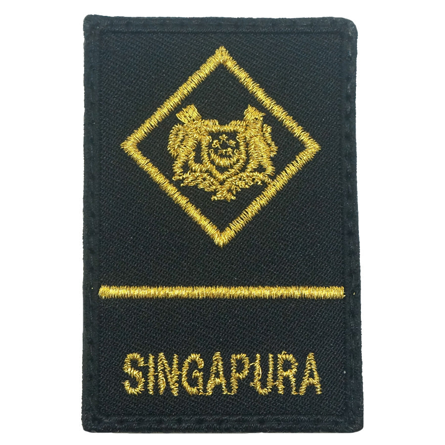 MINI SAF RANK PATCH - ME1 (BLACK GOLD)