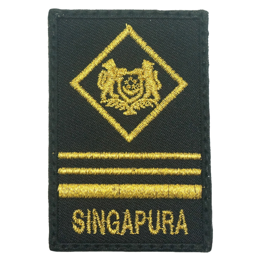 MINI SAF RANK PATCH - ME5 (BLACK GOLD)