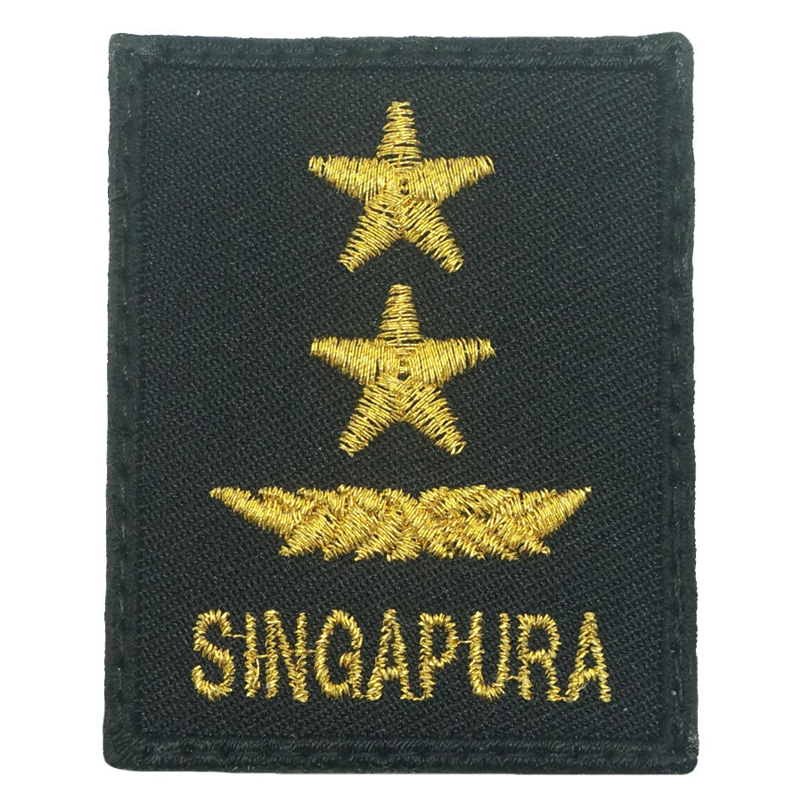 MINI SAF RANK PATCH - MG (BLACK GOLD)