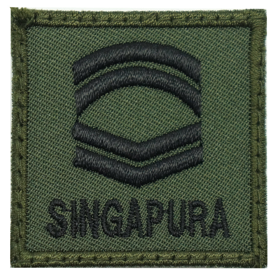 MINI SAF RANK PATCH - CFC (OD GREEN)