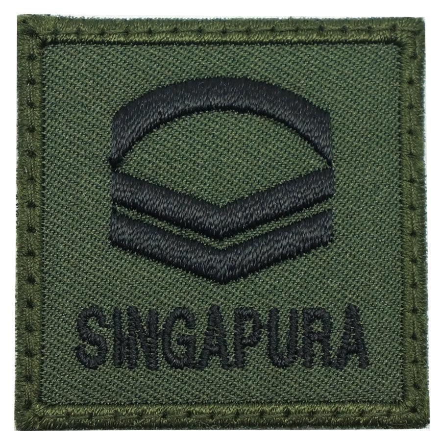 MINI SAF Corporal Rank Patch (CPL) - OD Green