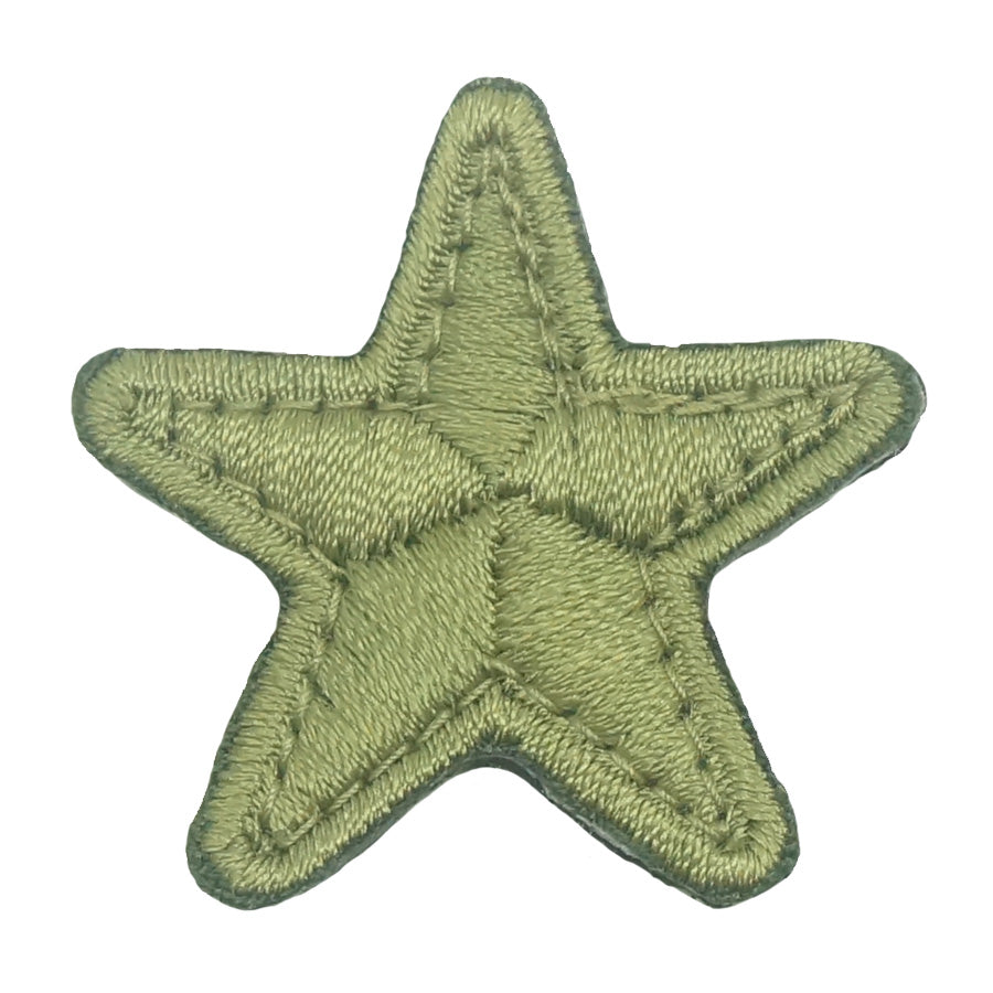 MINI STAR PATCH - OLIVE GREEN