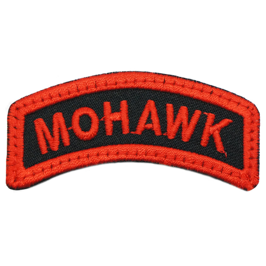 MOHAWK TAB - BLACK RED