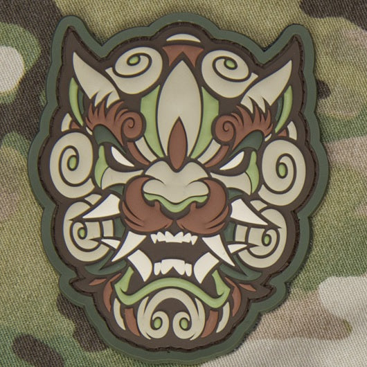 MSM FOO DOG HEAD 1 PVC - MULTICAM