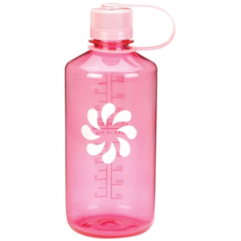 NALGENE NARROW MOUTH 32 OZ / 1000 ML - PINK (OLD STOCK WITH SOME SCRATCHES)