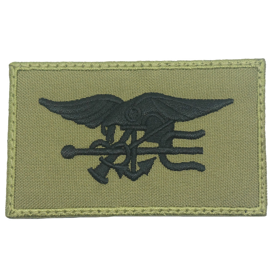 NAVY SEAL PATCH - OLIVE GREEN
