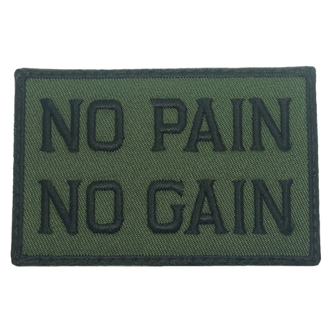 NO PAIN NO GAIN PATCH - OD GREEN