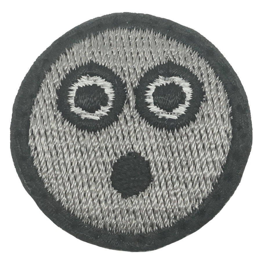 OIC FACE EMOJI PATCH - BLACK FOLIAGE