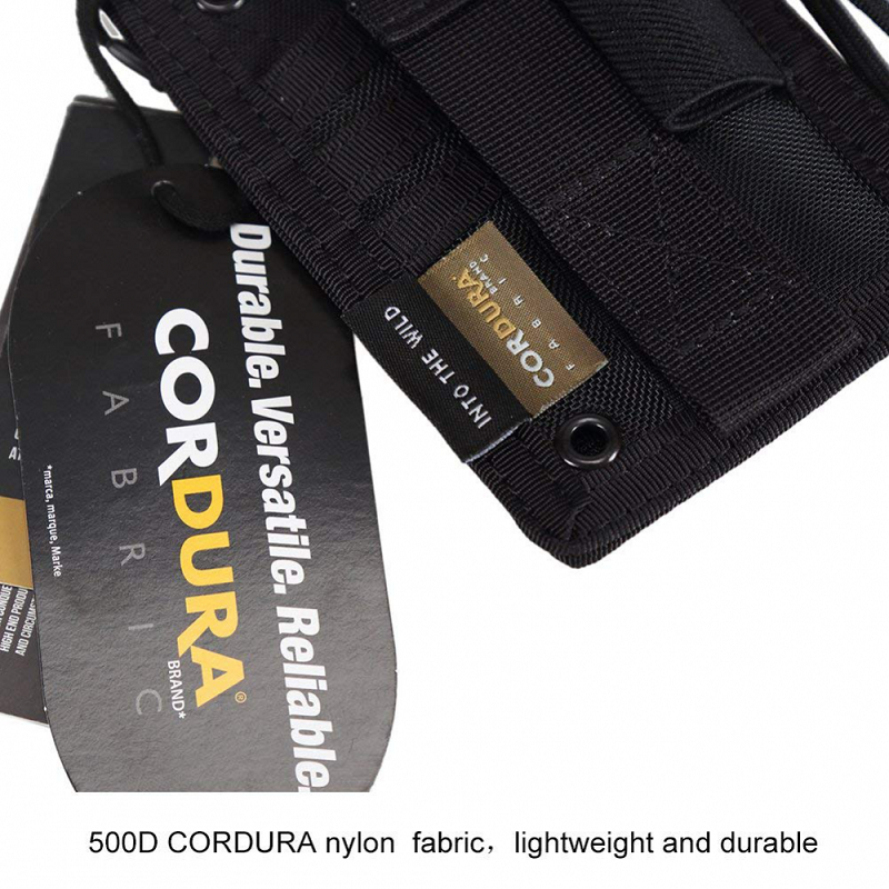 ONE TIGRIS SHOT PUT ID CARD HOLDER - BLACK