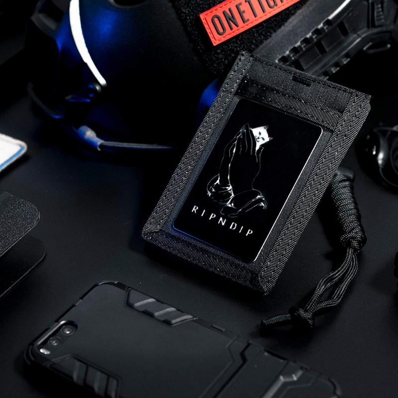 ONE TIGRIS SHOT PUT ID CARD HOLDER - SHADOW GREY