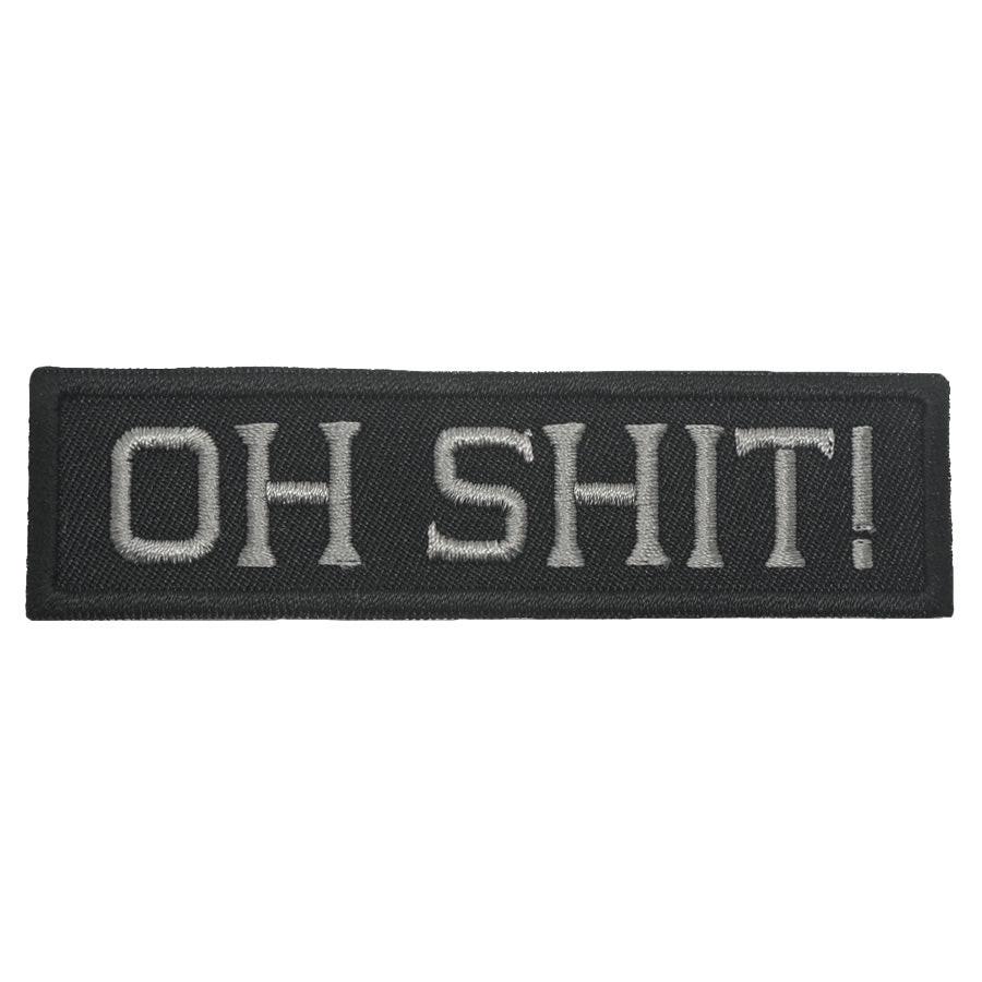 Shithook Patch OH SHIT PATCH - BLACK FOLIAGE – Hock Gift Shop | Army Online Store in ...