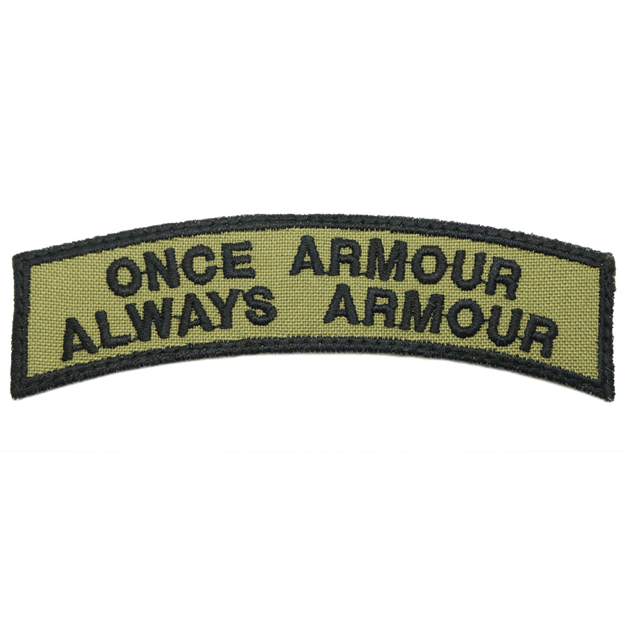 ONCE ARMOUR ALWAYS ARMOUR TAB - OLIVE GREEN