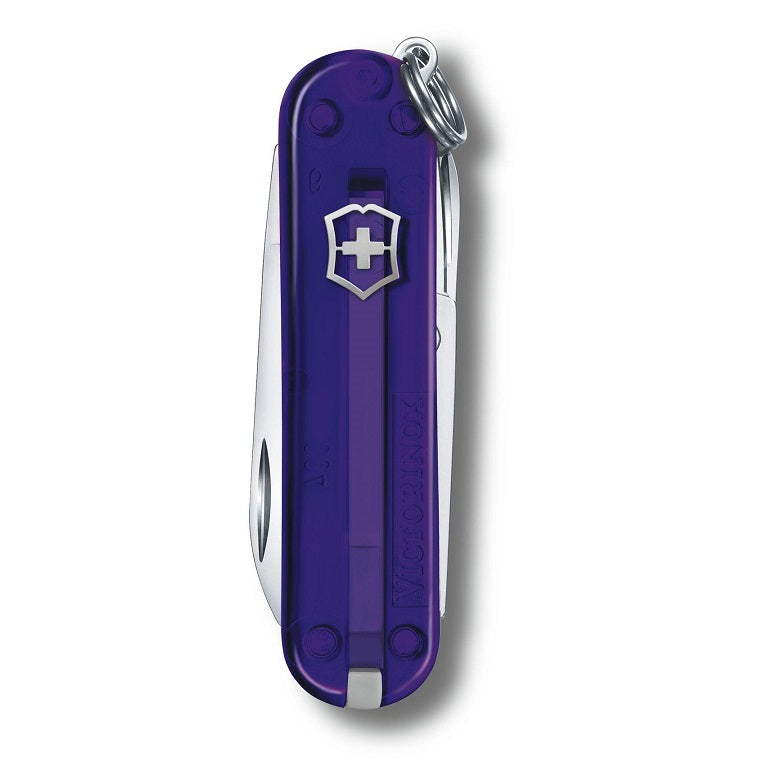 VICTORINOX CLASSIC SD TRANSPARENT, 58MM - PERSIAN INDIGO
