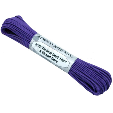 ATWOOD ROPE MFG TACTICAL 275 CORD (100FT) - PURPLE