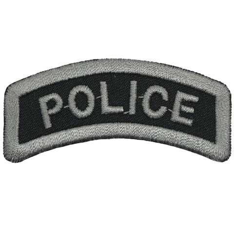 POLICE TAB - BLACK FOLIAGE