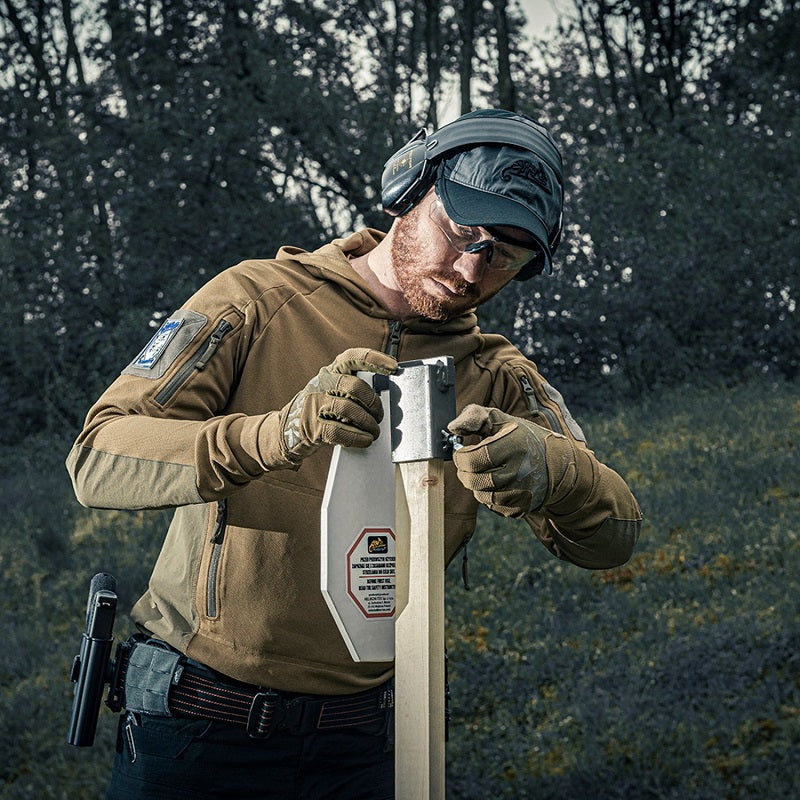 HELIKON-TEX RANGE HOODIE - TOPCOOL - OLIVE GREEN/BLACK