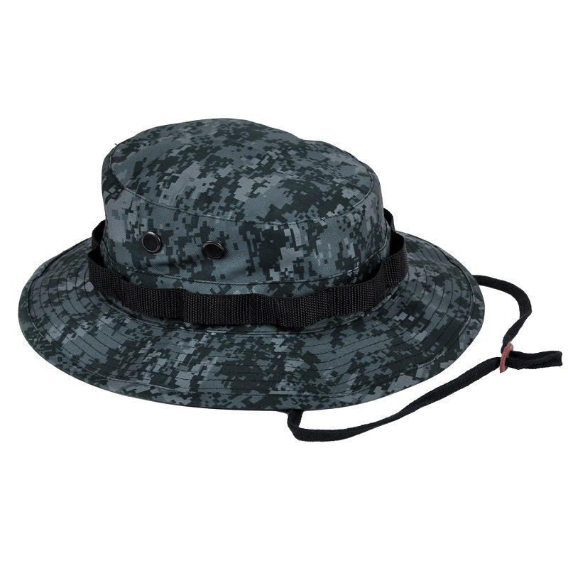 ROTHCO DIGITAL CAMO POLY/COTTON BOONIE HAT - MIDNIGHT DIGITAL