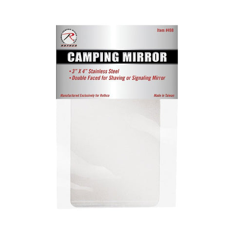 ROTHCO CAMPER'S SURVIVOR MIRROR 3" X 4" - Hock Gift Shop | Army Online Store in Singapore