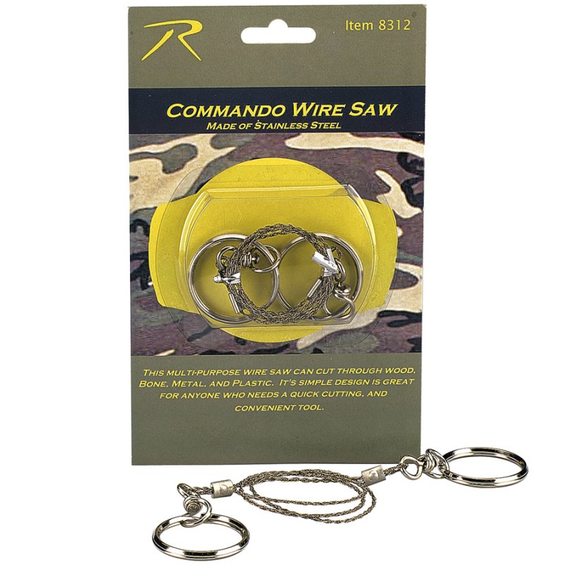 ROTHCO COMMANDO WIRE SAW - Hock Gift Shop | Army Online Store in Singapore