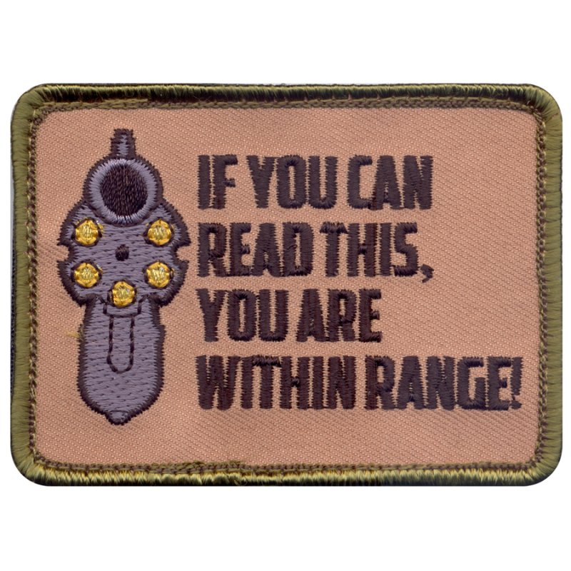 ROTHCO "IF YOU CAN READ THIS" PATCH HOOK BACKING - Hock Gift Shop | Army Online Store in Singapore