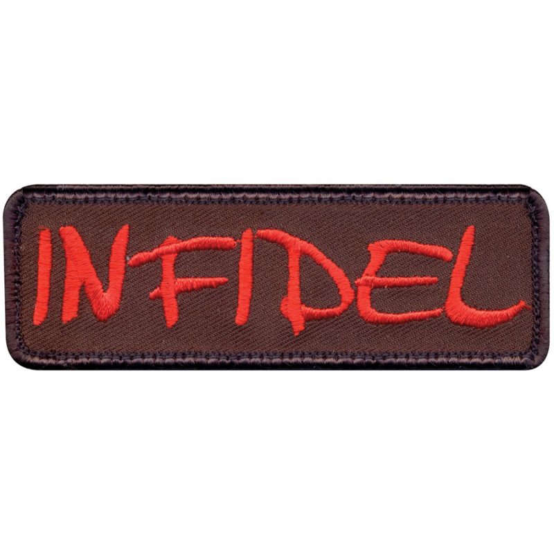 ROTHCO INFIDEL MORALE PATCH WITH HOOK BACKING - Hock Gift Shop | Army Online Store in Singapore