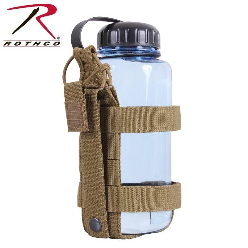 ROTHCO LIGHTWEIGHT MOLLE BOTTLE CARRIER - OLIVE DRAB