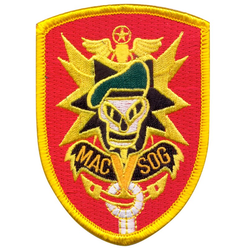 ROTHCO MAC VIET-SOG PATCH - RED/YELLOW - Hock Gift Shop | Army Online Store in Singapore