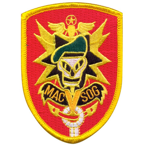 ROTHCO MAC VIET-SOG PATCH - RED/YELLOW - Hock Gift Shop | Army Online Store in Singapore