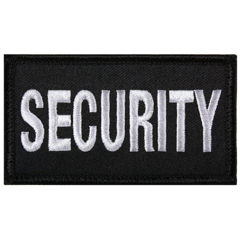 ROTHCO SECURITY PATCH WITH HOOK VELCRO BACKING - Hock Gift Shop | Army Online Store in Singapore