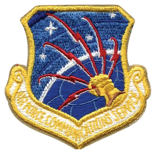 ROTHCO USAF COMMUNICATION SERVICE PATCH HOOK BACKING