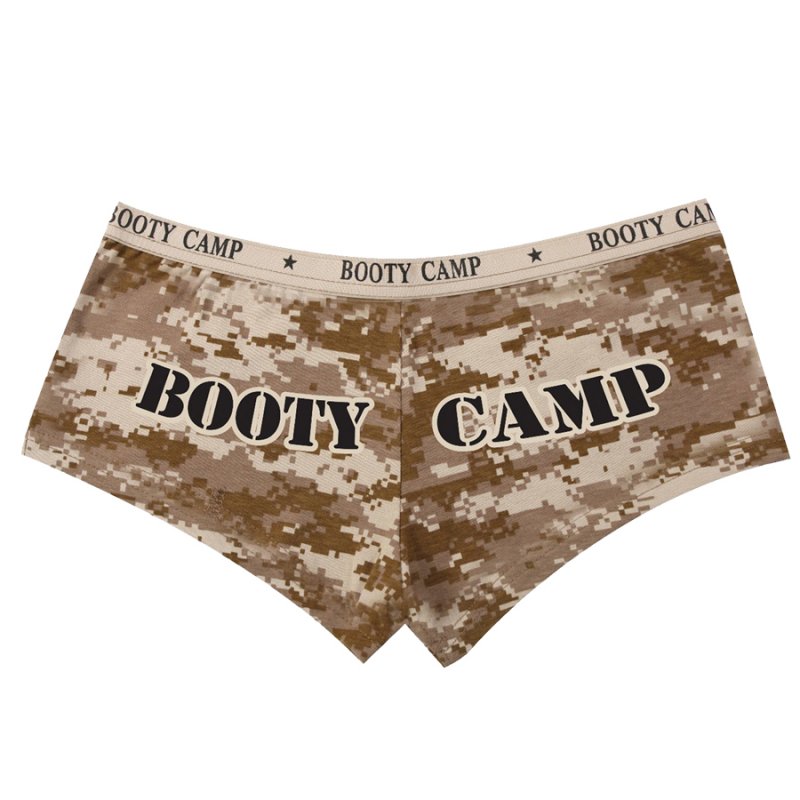 ROTHCO WOMENS "BOOTY CAMP" SHORTS - DESERT DIGITAL - Hock Gift Shop | Army Online Store in Singapore