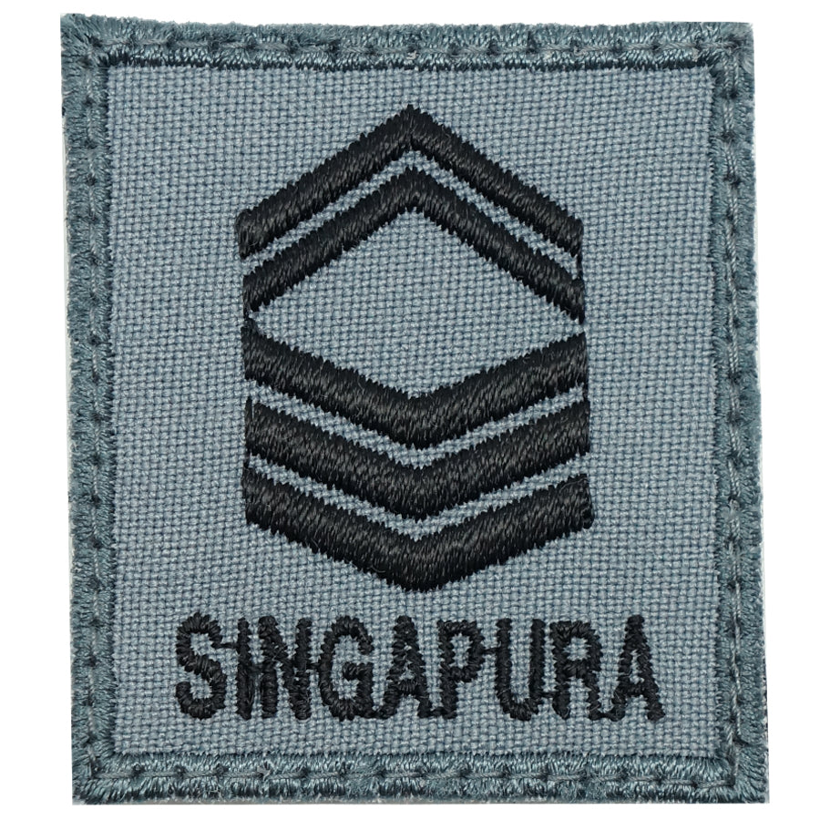 MINI RSAF/RSN RANK PATCH - 1SG
