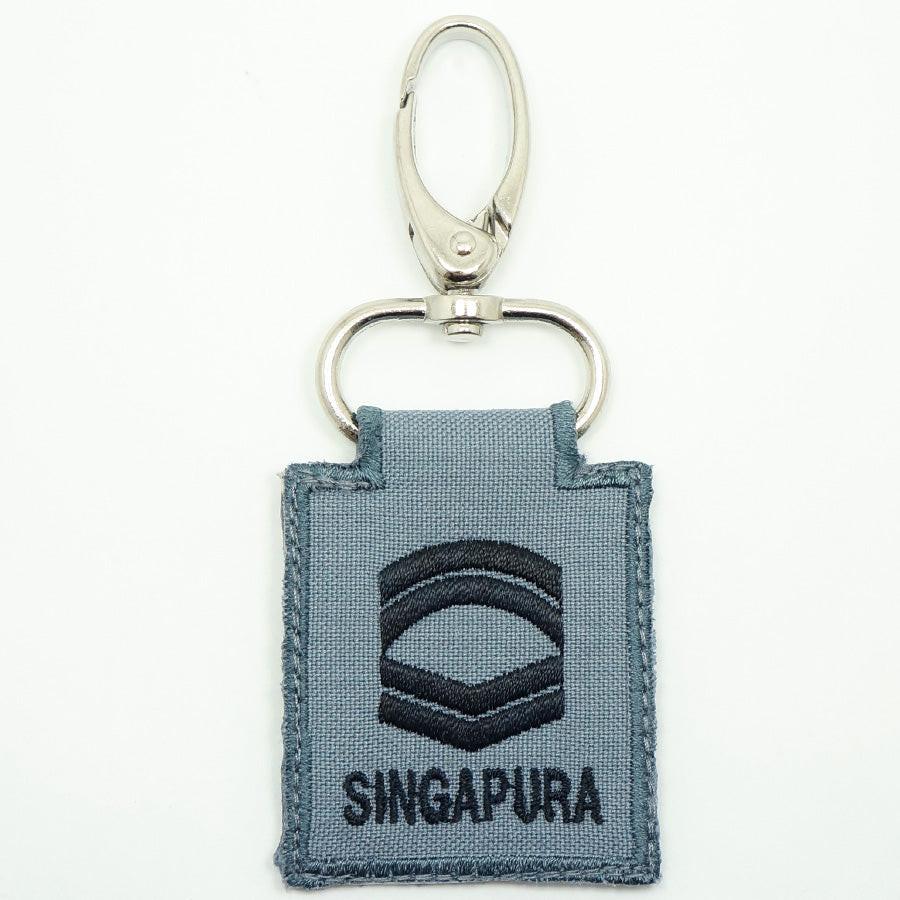 RSN / RSAF MINI RANK KEYCHAIN - CFC (GRAY) – Hock Gift Shop | Army ...
