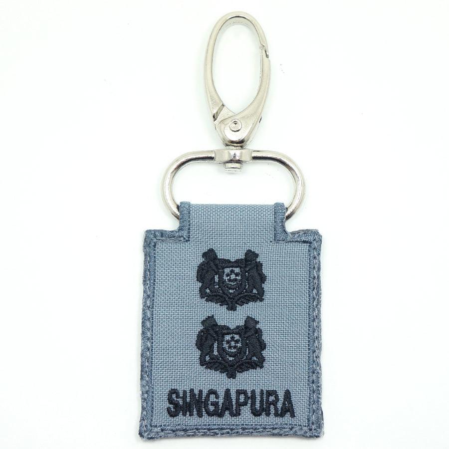 RSN / RSAF MINI RANK KEYCHAIN - LTC (GRAY) – HOCK GIFT SHOP | SINGAPORE ...