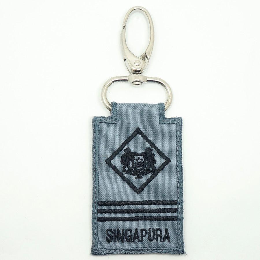 RSN / RSAF MINI RANK KEYCHAIN - ME3 (GRAY) – Hock Gift Shop | Army ...