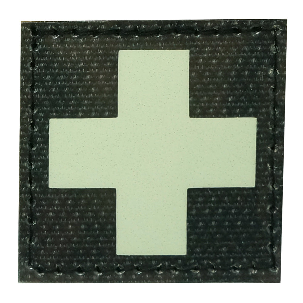 MEDICAL CROSS PATCH - GLOW IN THE DARK