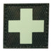 MEDICAL CROSS PATCH - GLOW IN THE DARK