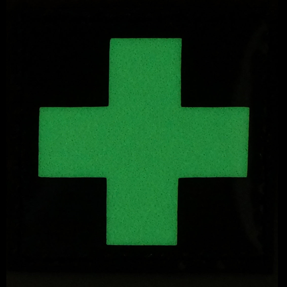 MEDICAL CROSS PATCH - GLOW IN THE DARK
