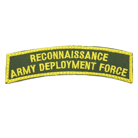 RECONNAISSANCE ARMY DEPLOYMENT FORCE TAB - OD GREEN - Hock Gift Shop | Army Online Store in Singapore