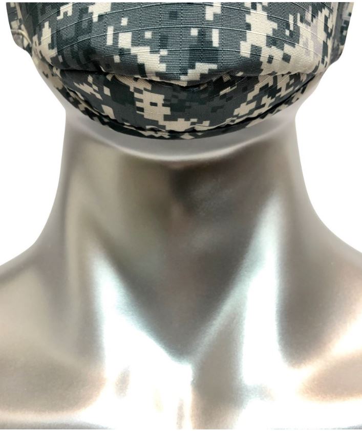 REUSABLE MASK WITH FILTER POCKET - NAVY DESIGN