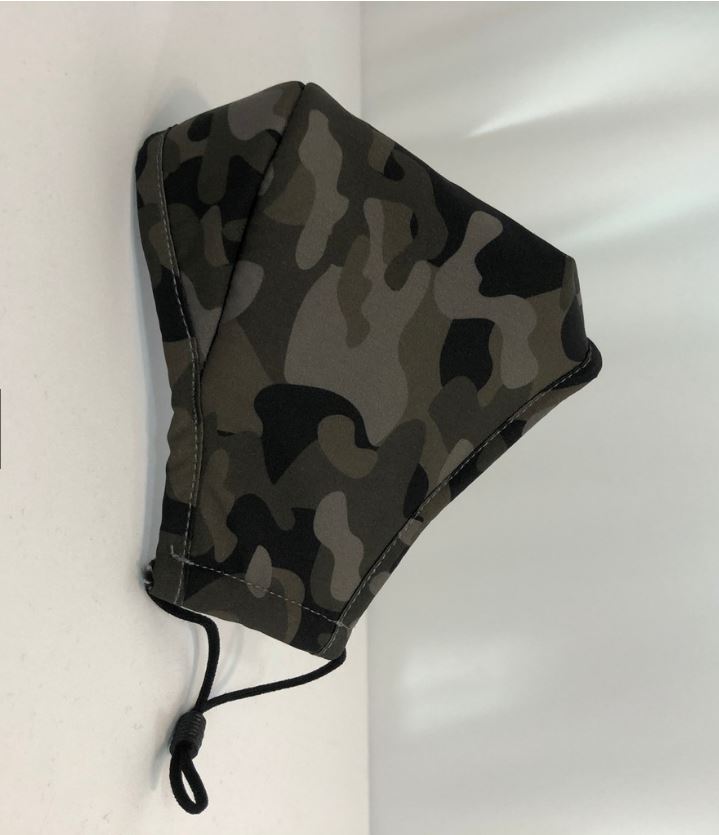 REUSABLE MASK WITH FILTER POCKET - PATRIOT DESIGN