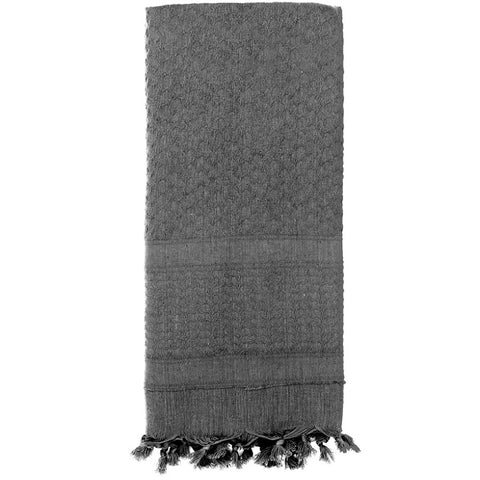 ROTHCO SOLID COLOR SHEMAGH TACTICAL DESERT SCARF - GREY