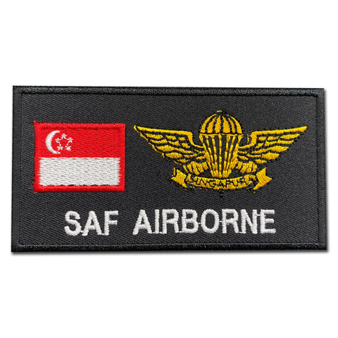 SAF AIRBORNE WING CALL SIGN (WITH NAME CUSTOMIZATION)