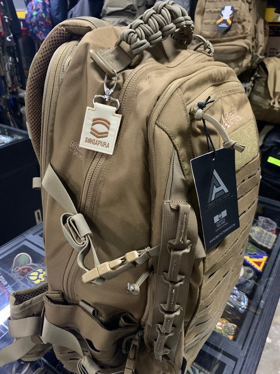 MINI SAF RANK KEYCHAIN - LCP (KHAKI)