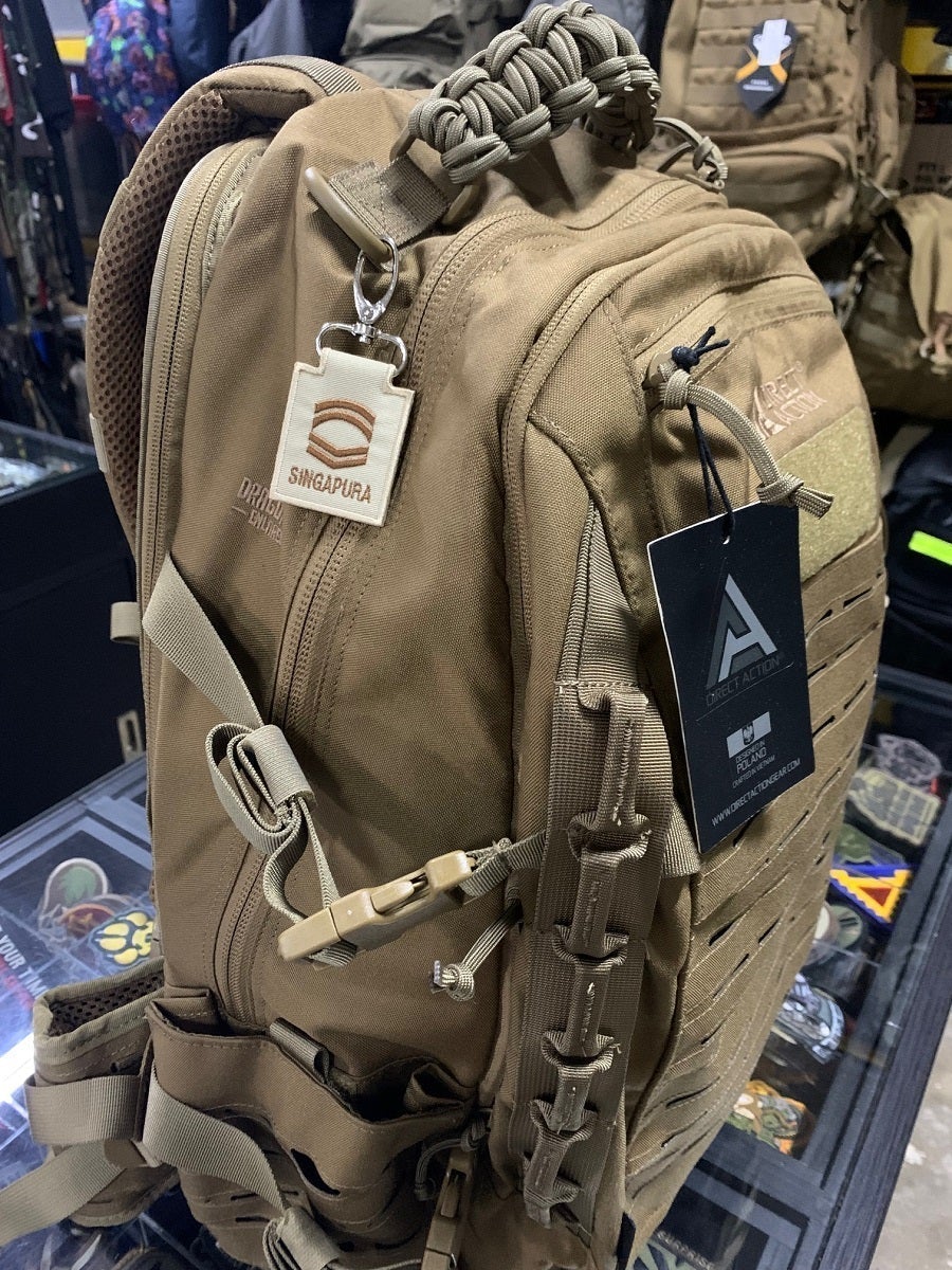 MINI SAF RANK KEYCHAIN - ME2 (KHAKI)