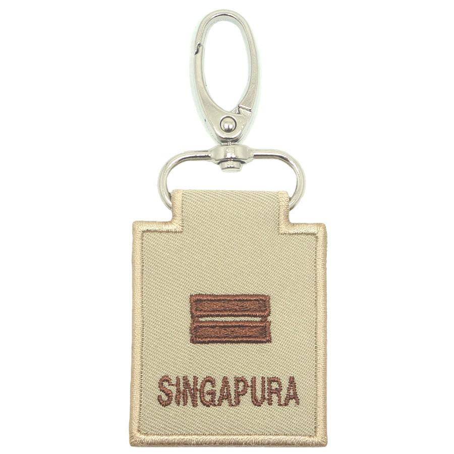 MINI SAF RANK KEYCHAIN - LTA (KHAKI) – Hock Gift Shop | Army Online ...